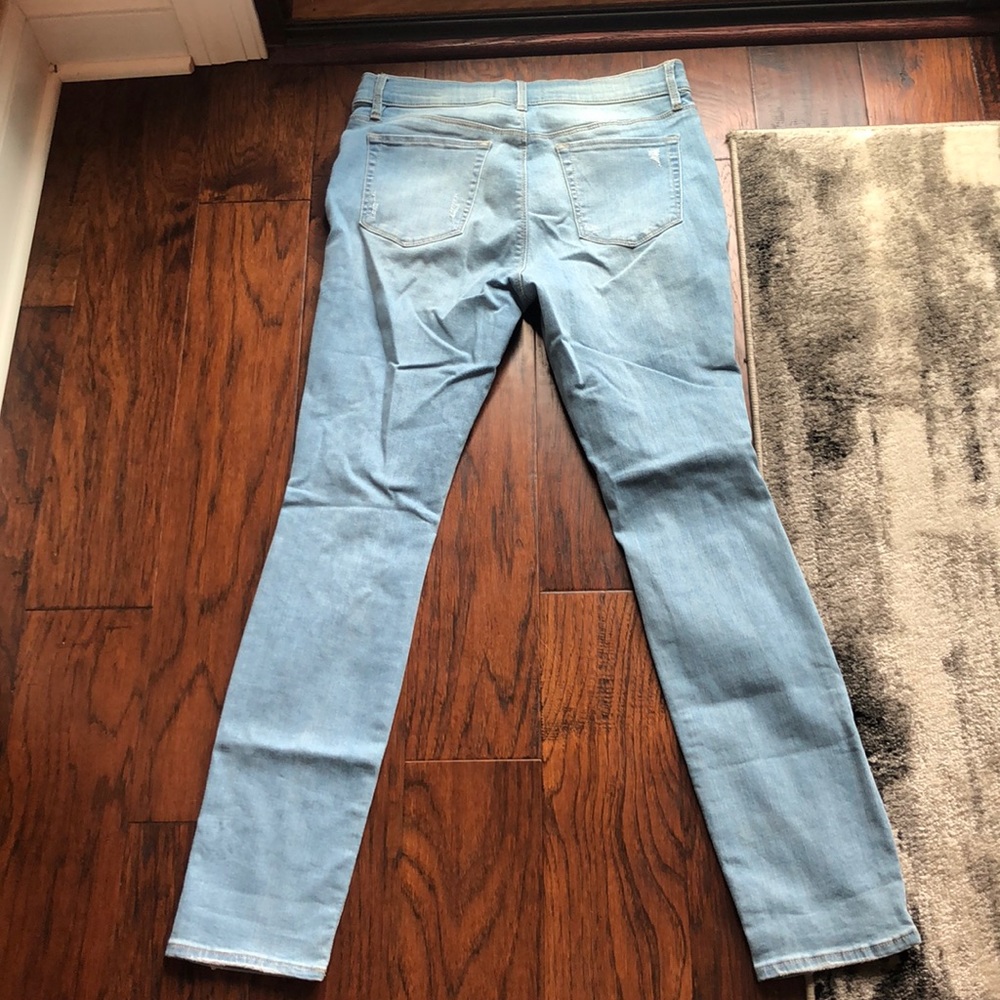 like new pacsun high rise light wash jeggings jean - Picture 8 of 8